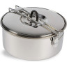 Кастрюля из нержавеющей стали TATONKA SHERPA POT 1.0 L с крышкой 4112